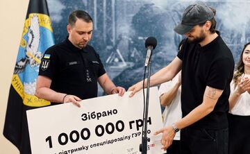 За два дня концертів у Києві хор «Гомін» зібрав мільйон гривень для ГУР