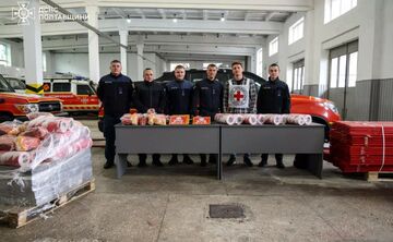 Полтавські рятувальники отримали генератори від міжнародних благодійників