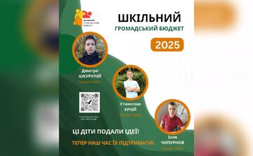 Голосуємо за ідеї школярів Решетилівської громади!