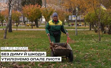 Без диму й шкоди: утилізуємо опале листя