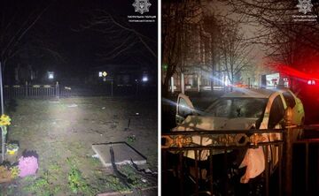 Нетверезий водій пошкодив меморіальні щити на Алеї Героїв у Полтаві