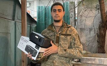 Євген Василенко — із зарядною станцією на фронті