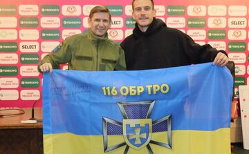 ФК «Ворскла» виходитиме на матчі з прапором 116-ї бригади ТрО