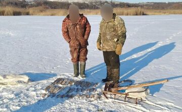 На озері Лиман затримали браконьєрів