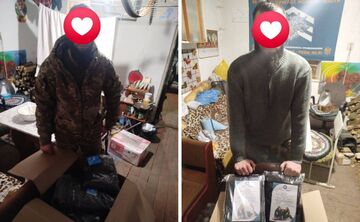 Морпіхи отримали першу партію термобілизни із Решетилівки