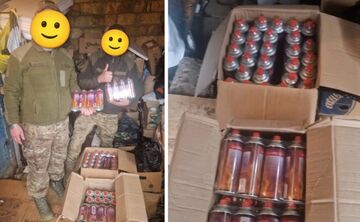 Захисникам на Запорізький напрямок викупили понад сотню газових балонів