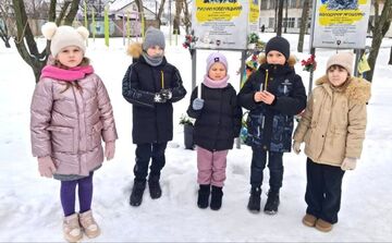 Решетилівські школярі вшанували пам’ять полеглих захисників