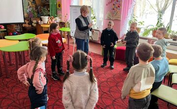 У Решетилівській ЦМБ для юних читайликів провели бібліоподорож