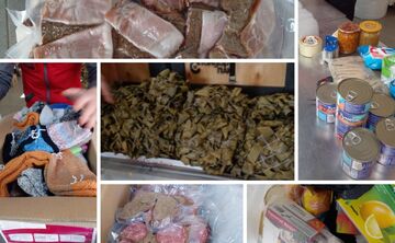 Із Решетилівки відправили гумвантажі для війська