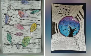 Вихованці гуртка «Хоббі ART» опановують мистецтво графіки