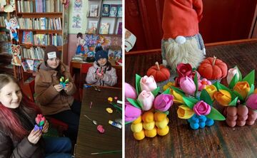 Шилівські дітлахи відвідали майстерклас із пластилінографії