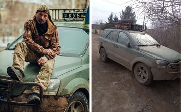 Земляків закликають закрити збір на ремонт авто для військового Юрія Юричканича