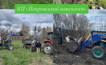 Комунальники навели лад на сільських кладовищах