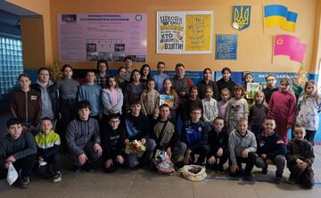 Остап’євські школярі підтримують військо