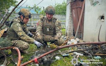 У Кременчуцькому районі після нічної атаки виявили нерозірвані касетні боєприпаси