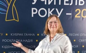 Надія Роскладка з Полтавщини стала третьою серед кращих вчителів математики України