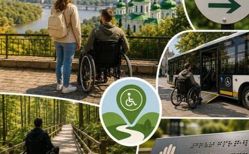 Один з найкращих безбар’єрних маршрутів України — у Миргороді