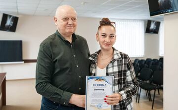 Парамедик з Решетилівки Марина Періста отримала відзнаку ОВА