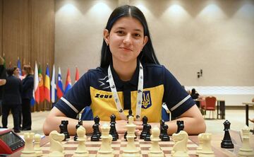 15-річна українка стала чемпіонкою Європи з шахів