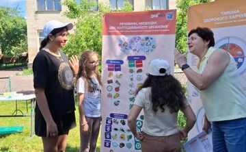 Із глибокобалківськими школярами говорили про культуру харчування