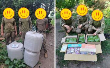 Морпіхи отримали партію допомоги із Решетилівки