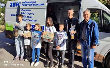 За 6 років мешканці Полтавщини здали на Екобус понад 12 тонн батарейок