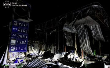 Росіяни знищили всі АЗС у Опішнянській громаді