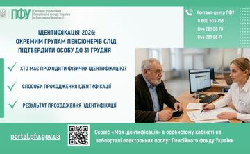 Кому з пенсіонерів необхідно пройти ідентифікацію, аби отримувати й далі виплати