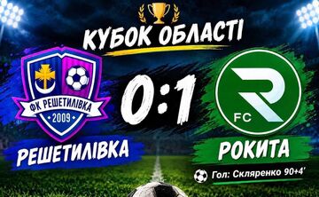ФК «Решетилівка» завершив виступи в Кубку Полтавської області