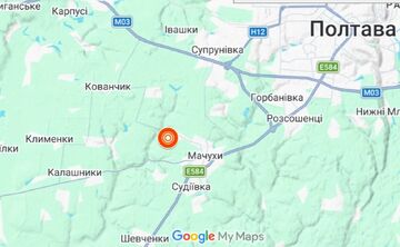 Під Полтавою вночі стався землетрус