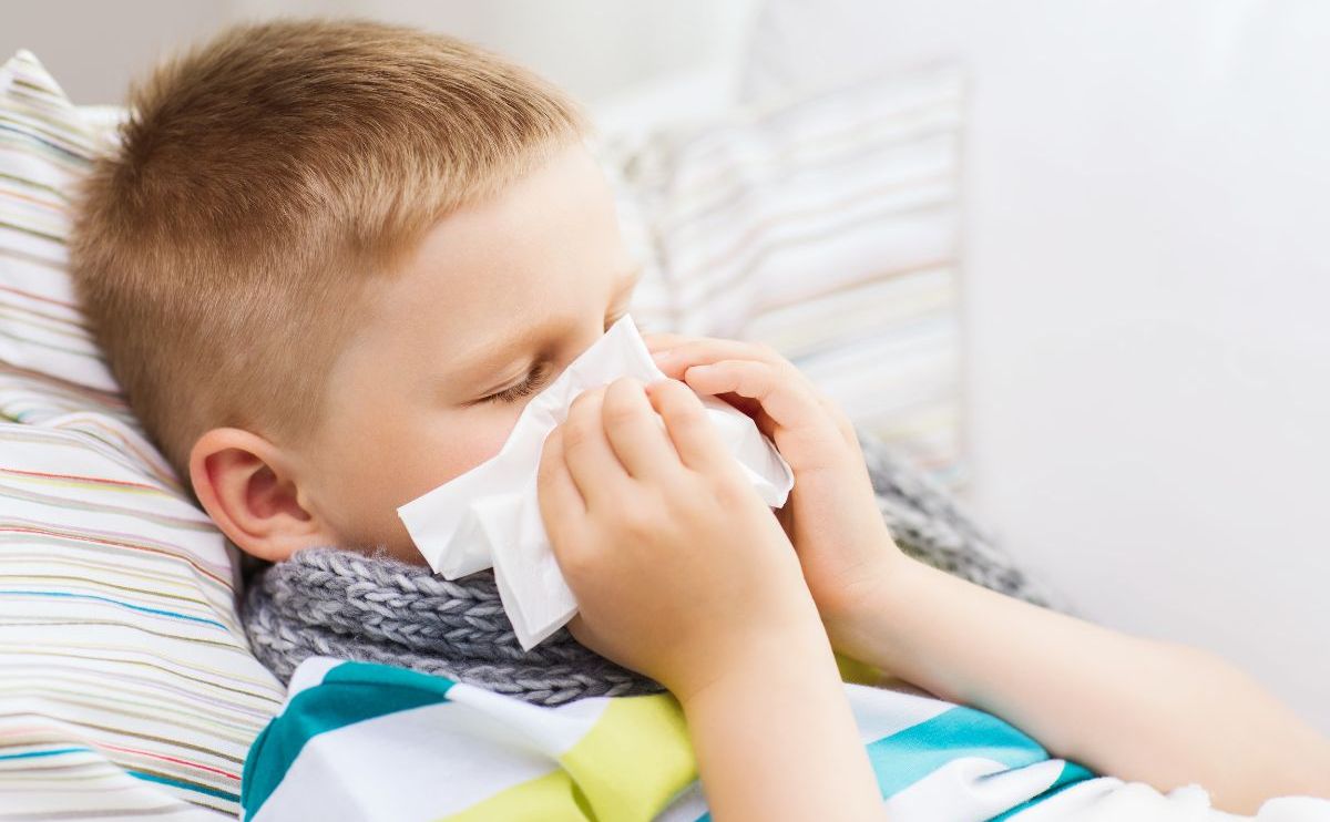 Найбільше в Полтавській області на грип та ГРВ хворіють діти