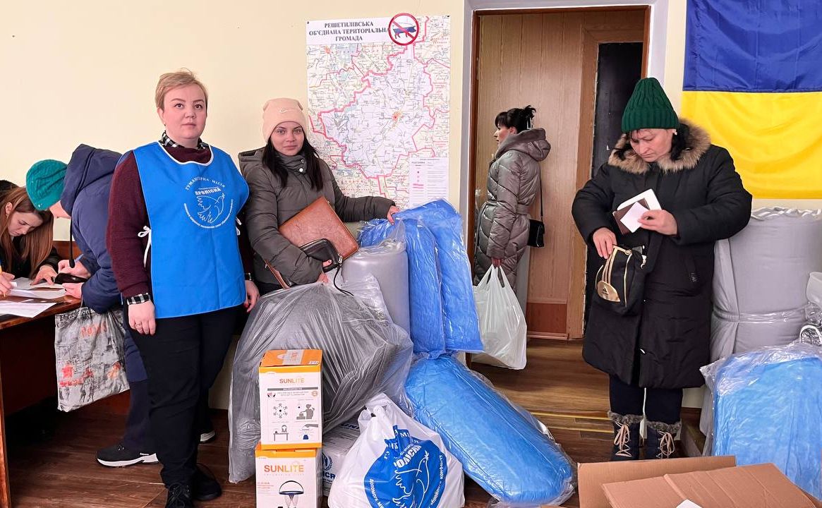 Гуманітарний центр «Проліска-Полтава» продовжить видавати гуманітарні набори на наступному тижні