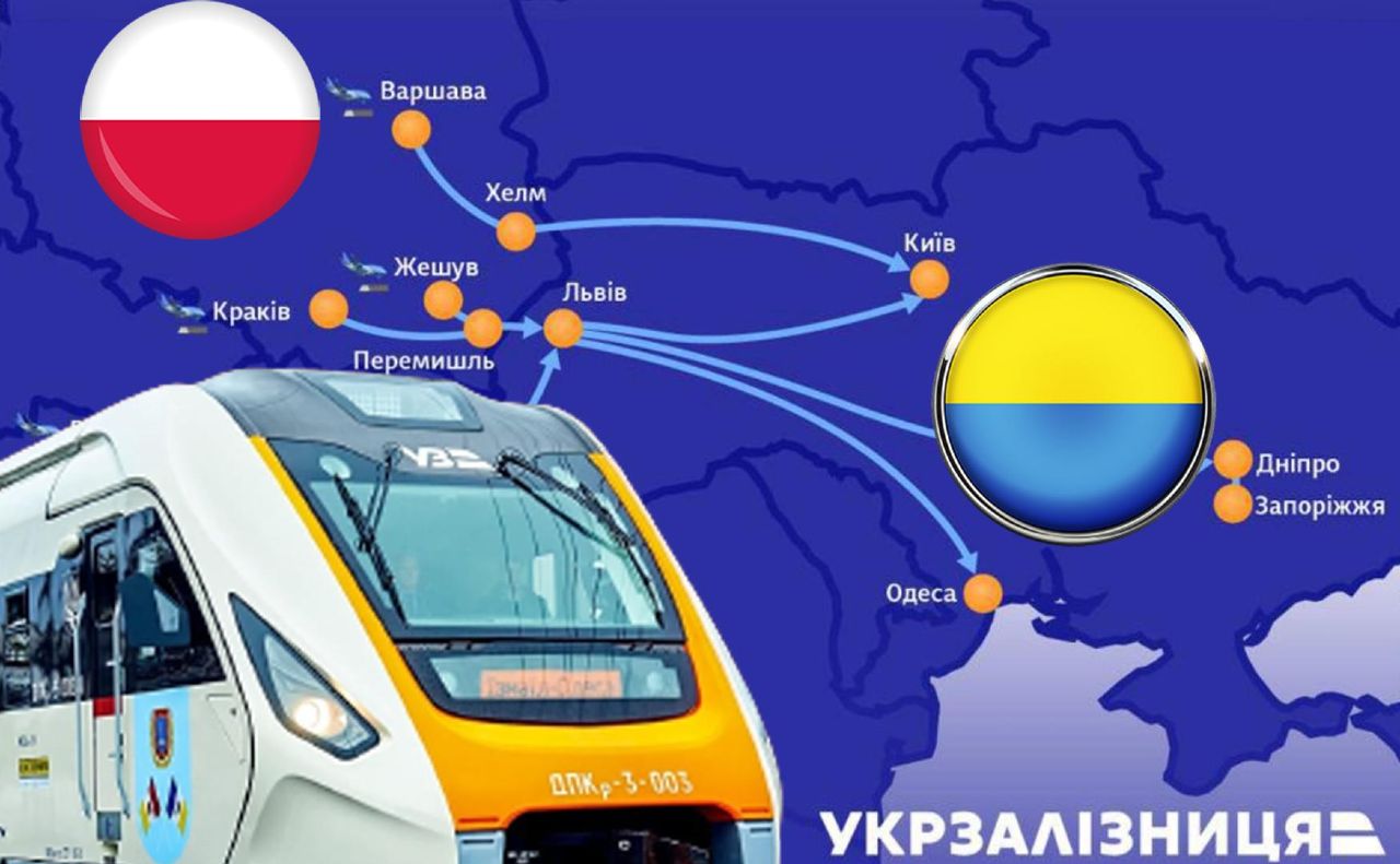 З Харкова та Києва вирушили два нові потяги до польських Перемишля та Варшави
