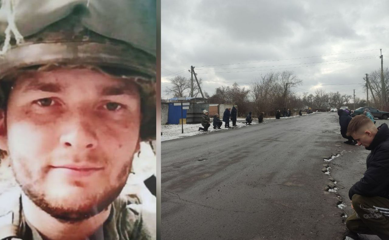 У Покровському провели в останню путь загиблого Олександра Пакулова ...