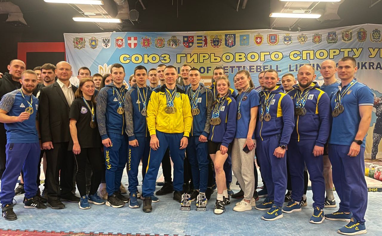 Полтавські гирьовики здобули 56 медалей на чемпіонаті України