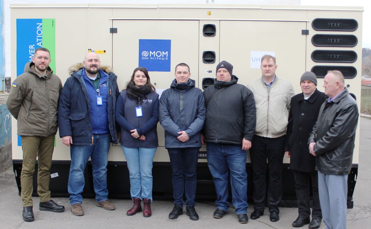 «Полтававодоканал» отримав потужний генератор від міжнародних партнерів