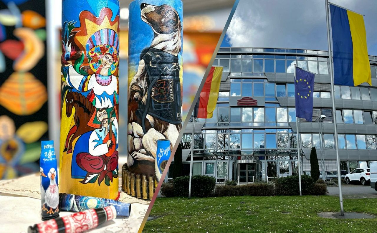 Решетилівські художниці представили свої роботи на найбільшій творчій виставці Європи