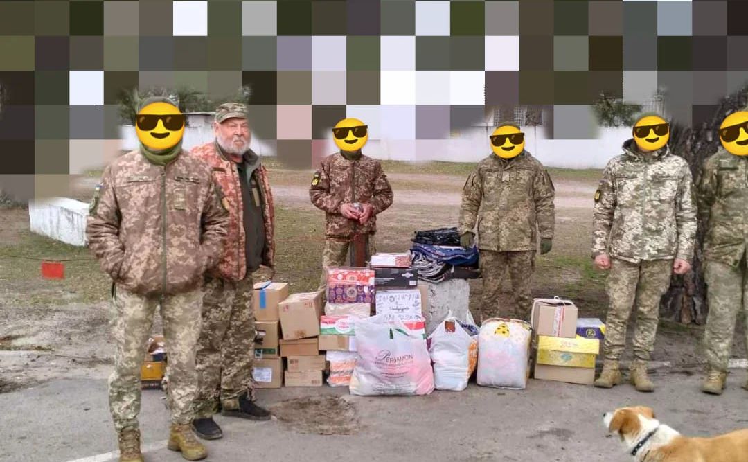 Військові із Харківщини отримали гуманітарну допомогу від Решетилівщини