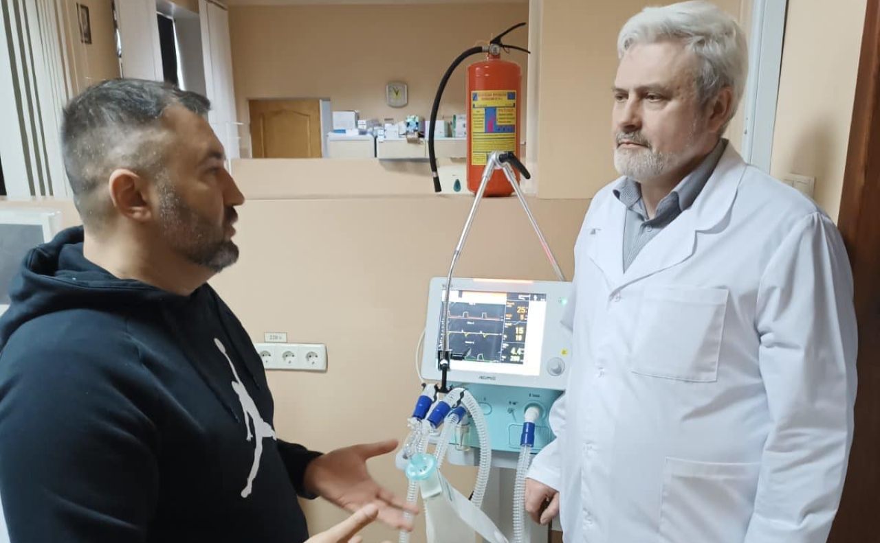 Решетилівська центральна лікарня отримала сучасний ШВЛ-апарат