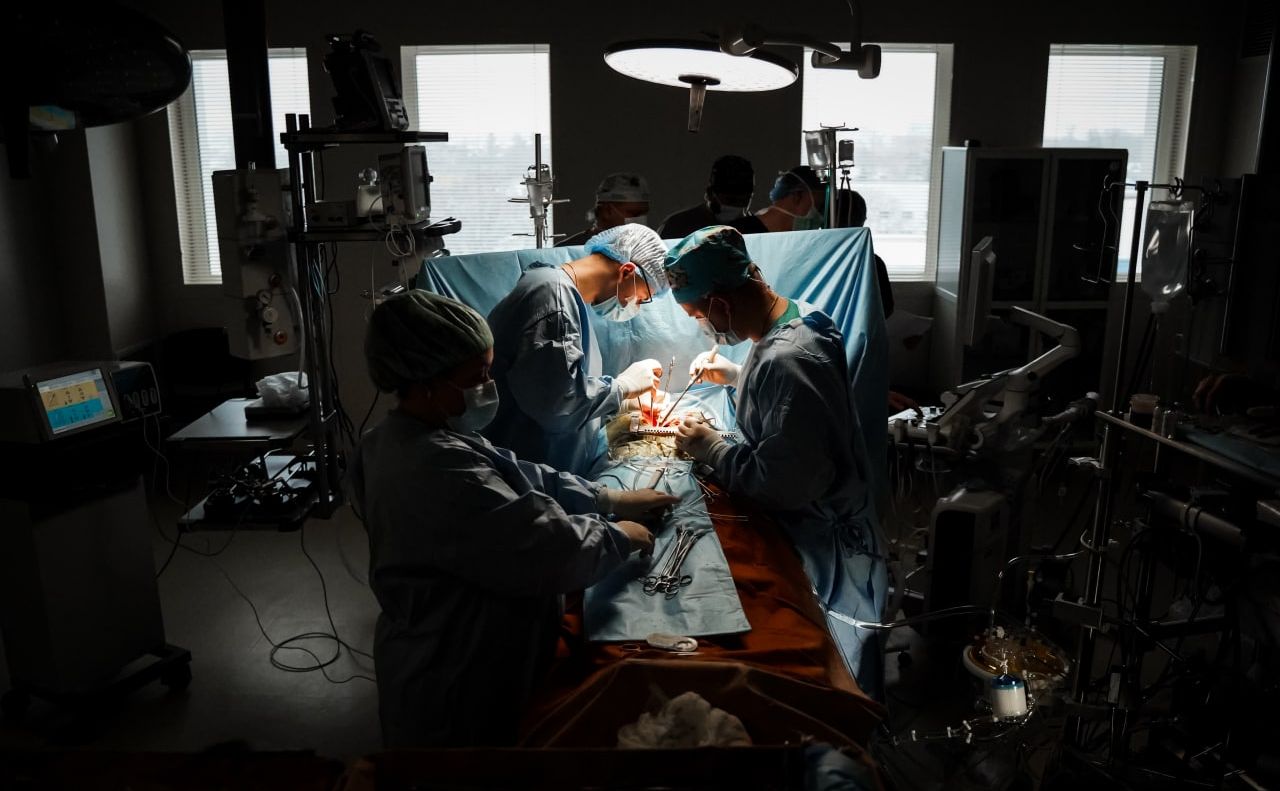 Полтавські кардіохірурги провели операцію на відкритому серці