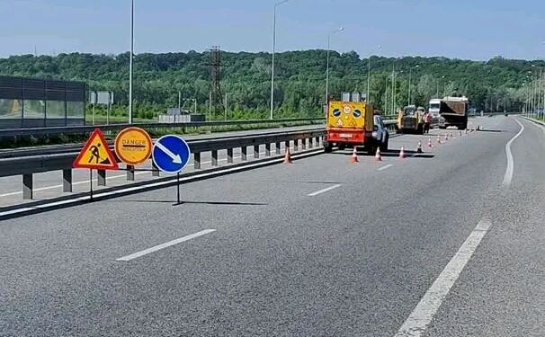 На автошляхах Полтавщини відновили 30 км горизонтальної розмітки