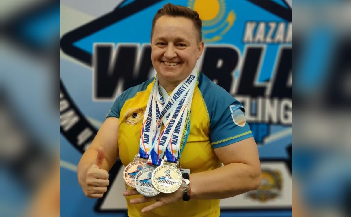 Полтавка Лілія Занько — чемпіонка світу з армреслінгу