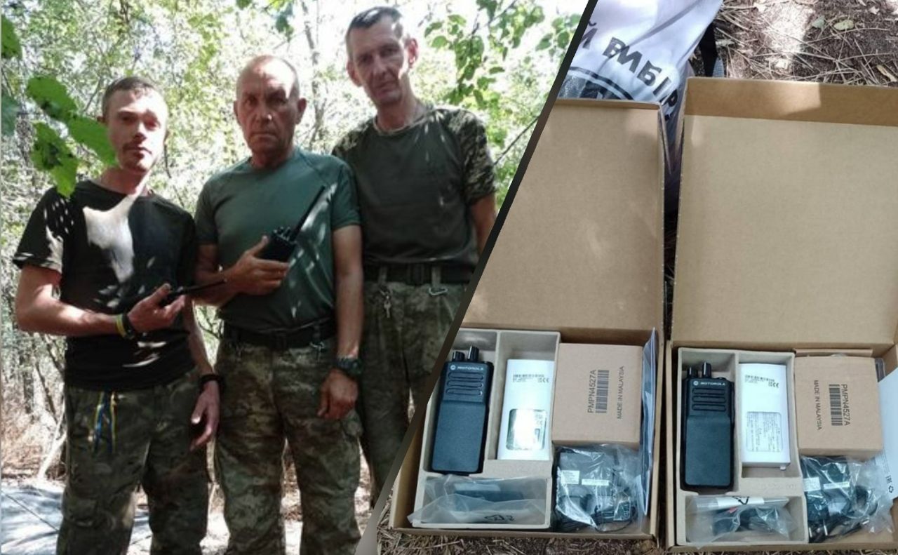 Військовий Володимир Середюк отримав рації завдяки підтримці громади