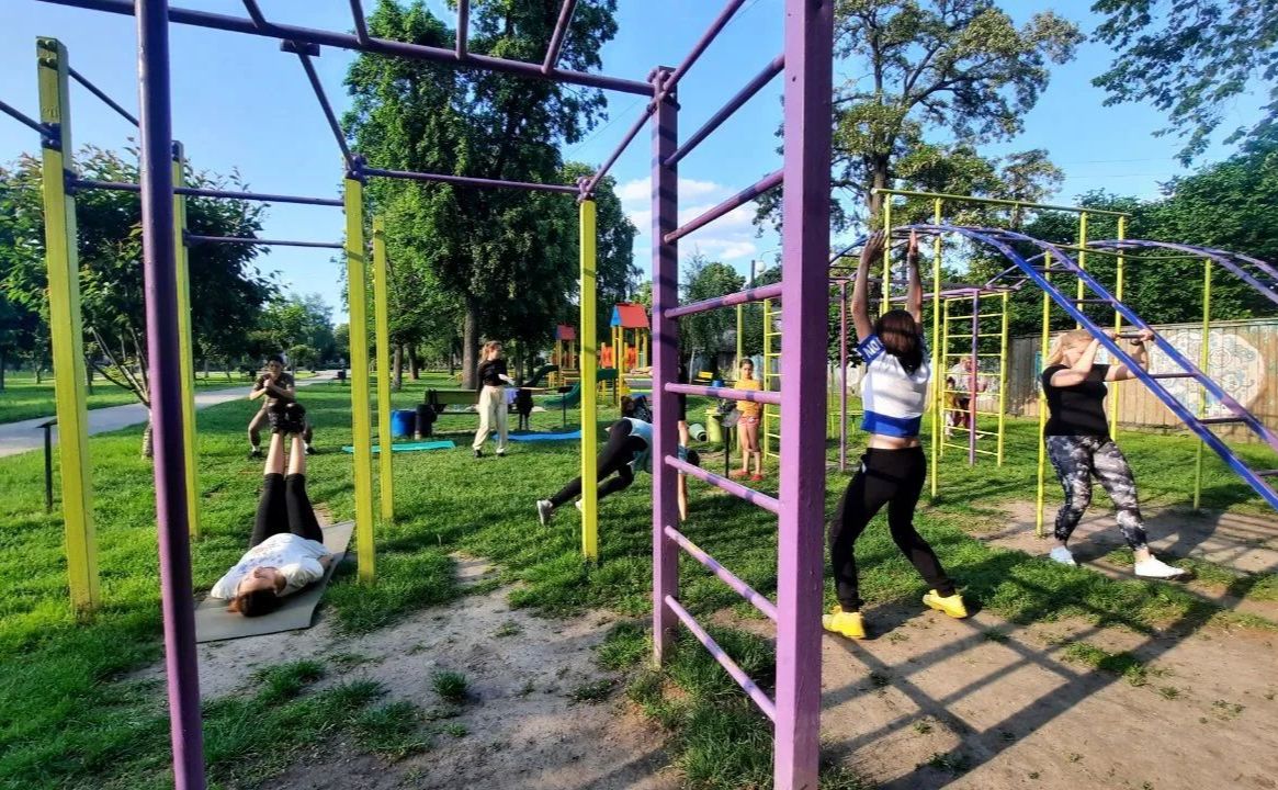 «Активний парк» привчає громаду до спорту