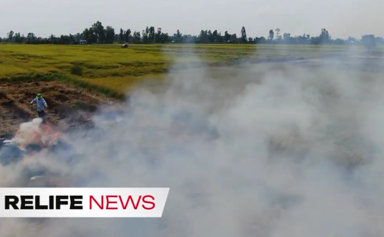 На Решетилівщині люди продовжують палити суху рослинність