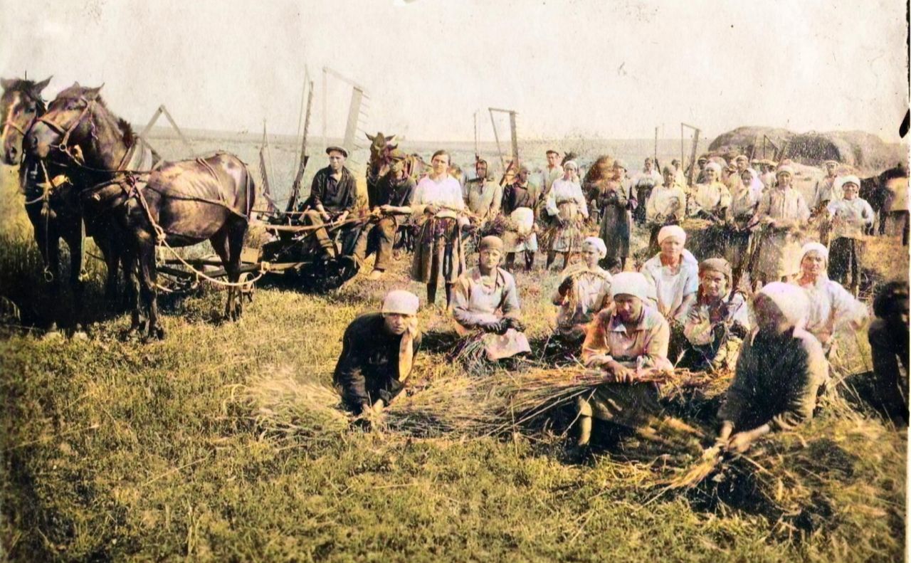 Решетилівські колгоспники, 1930 р.р.
