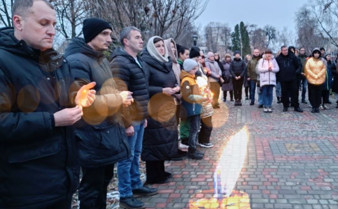 У Решетилівці вшанували жертв Голодомору та політичних репресій