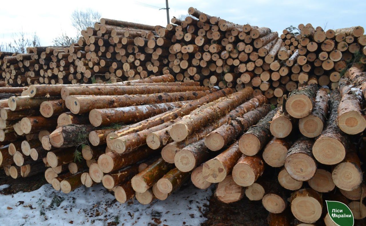 Слобожанський лісовий офіс продовжує забезпечувати військо деревиною