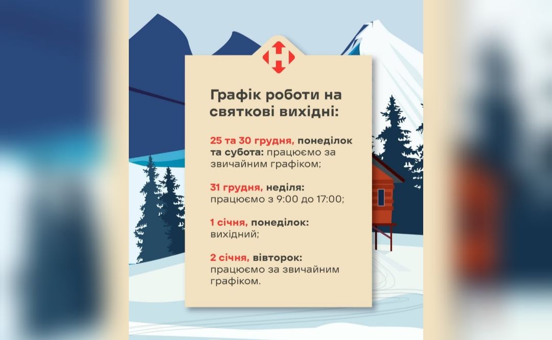 Графік роботи Нової пошти на свята