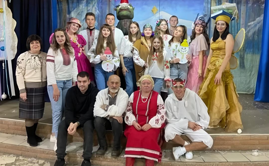 Решетилівські дітлахи відвідали новорічну казку в «Оберезі»
